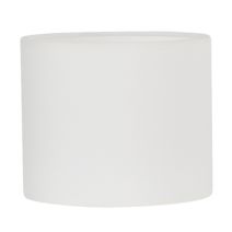 Abat-jour forme cylindre 25H17 blanc cassé